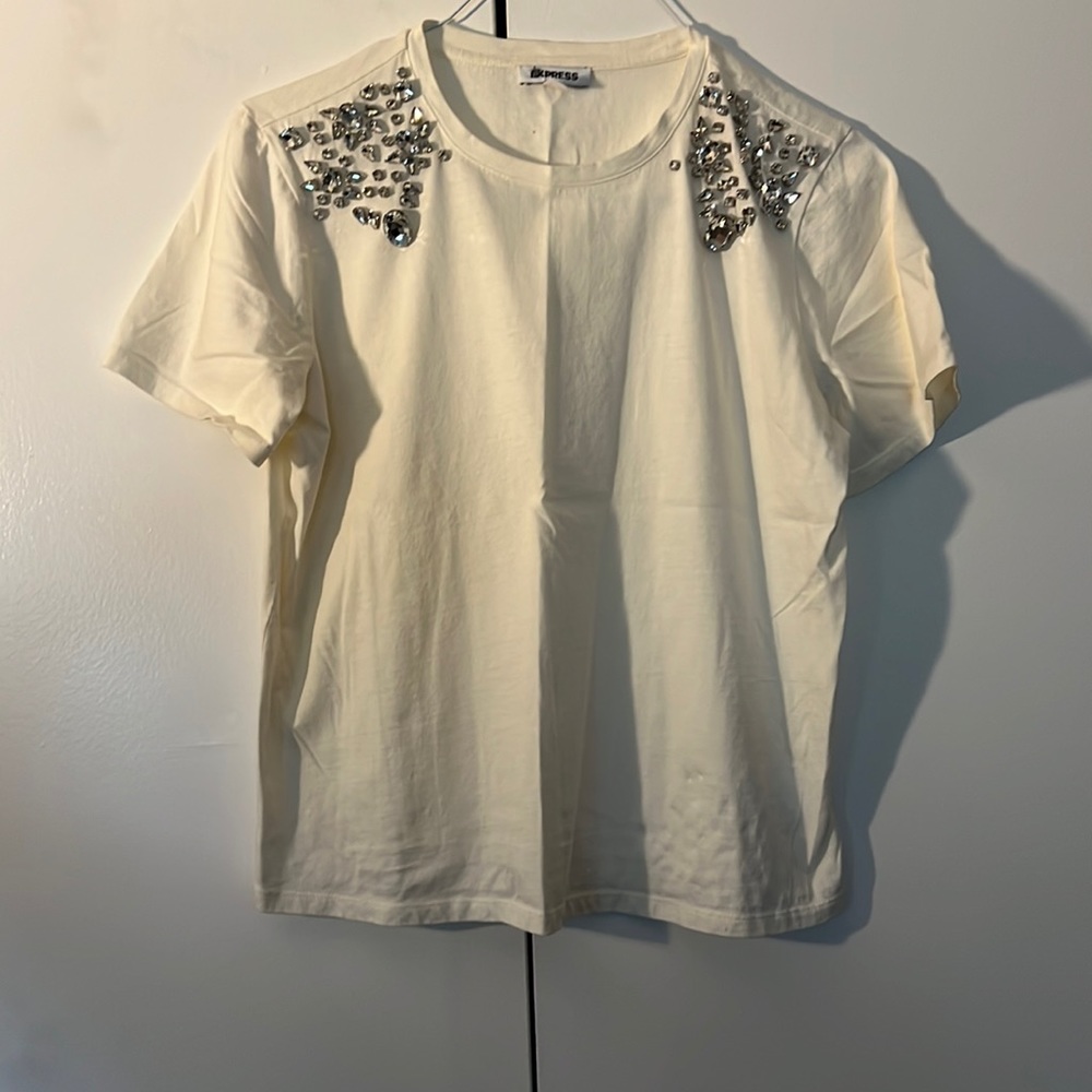 Express Women’s Jeweled Tee